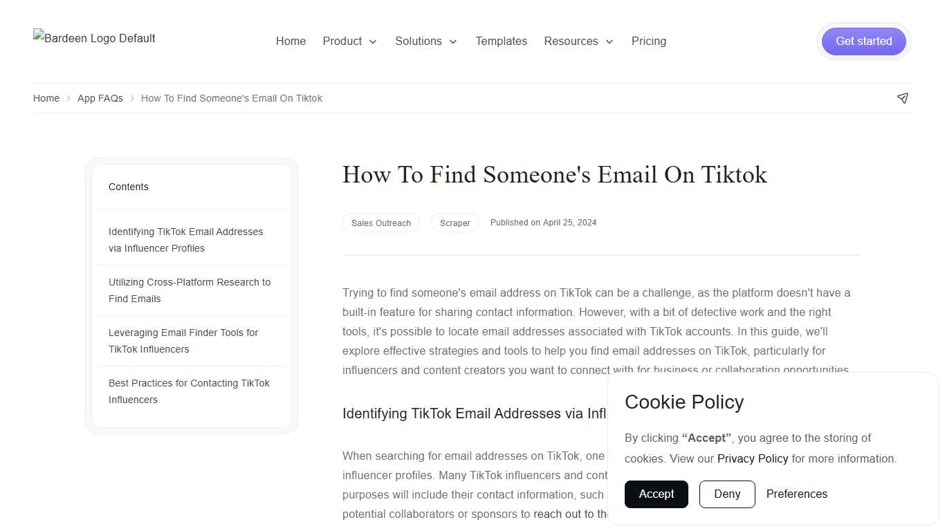 Find TikTok User Emails: A Step-by-Step Guide