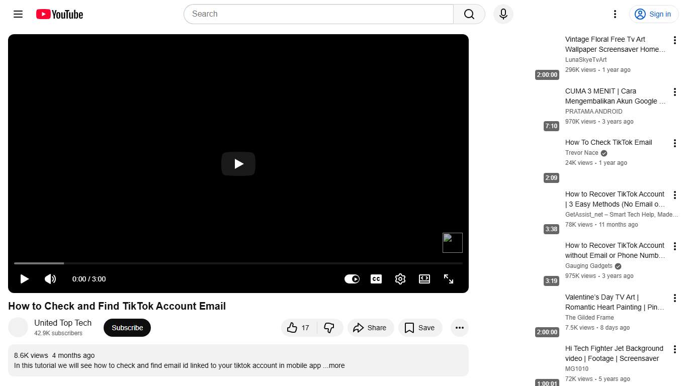 How to Check and Find TikTok Account Email - YouTube